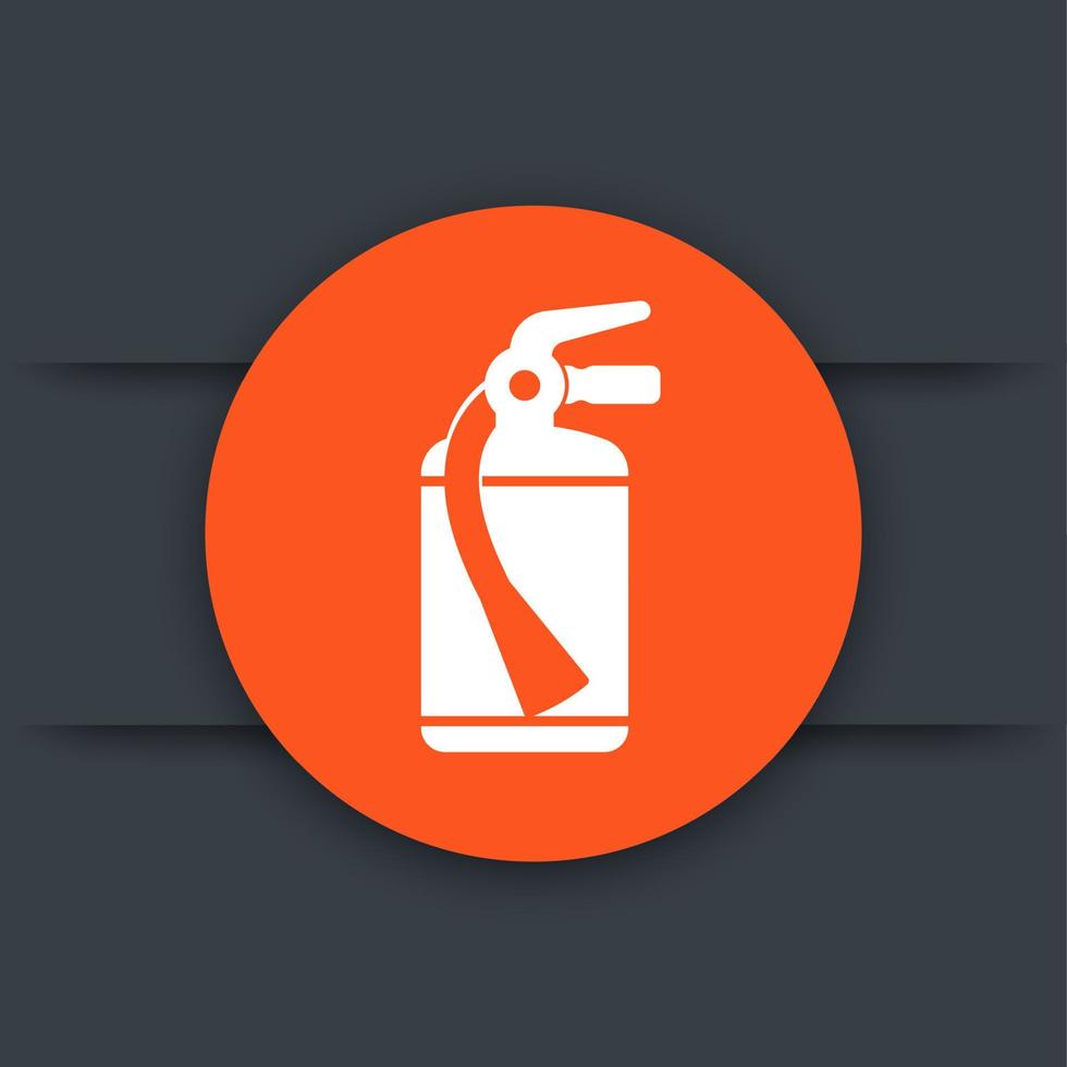 fire extinguisher vector icon