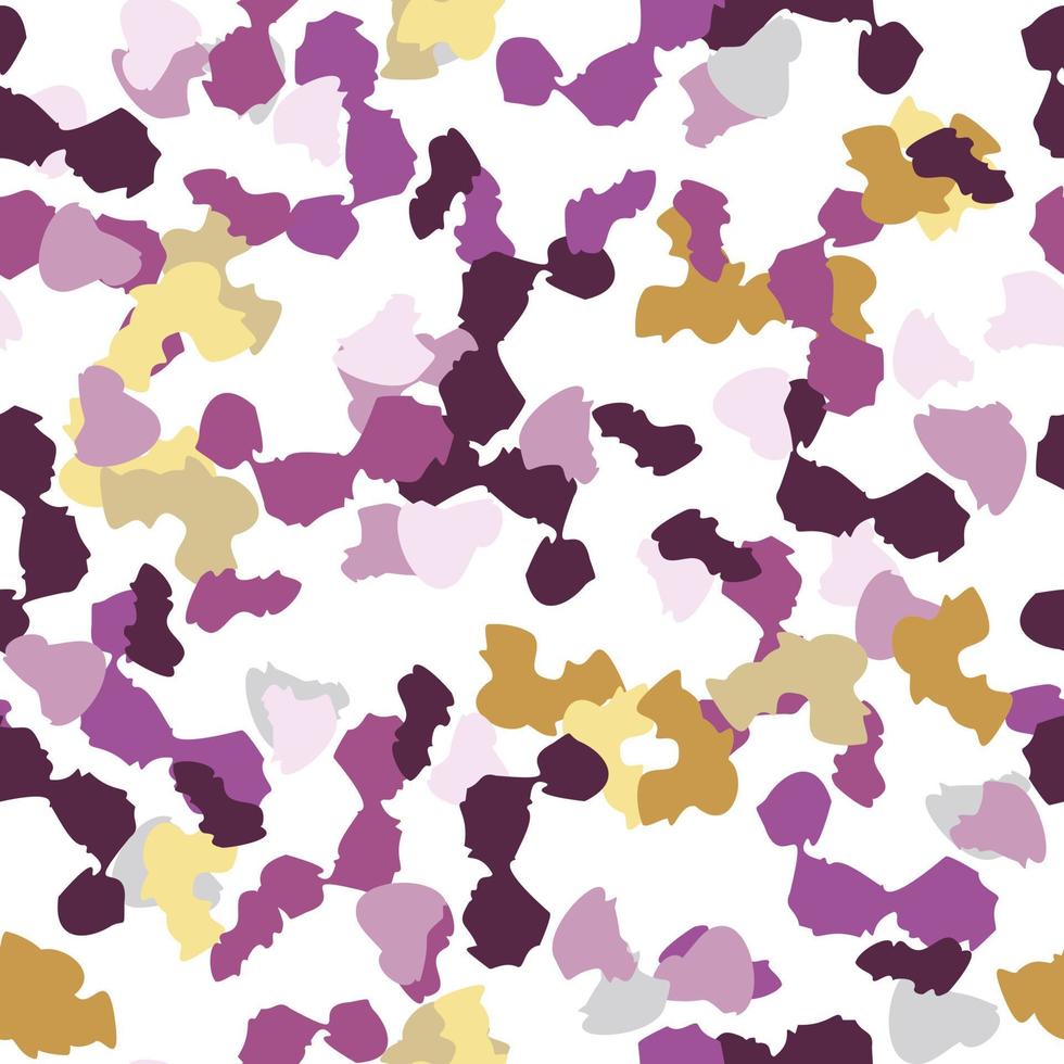 patrón abstracto sin fisuras de guepardo. fondo de leopardo de camuflaje. papel pintado con formas de pieles de animales vector