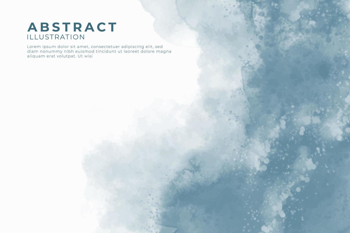 Abstract watercolor textured background. Design for your date, postcard, banner, logo. vector