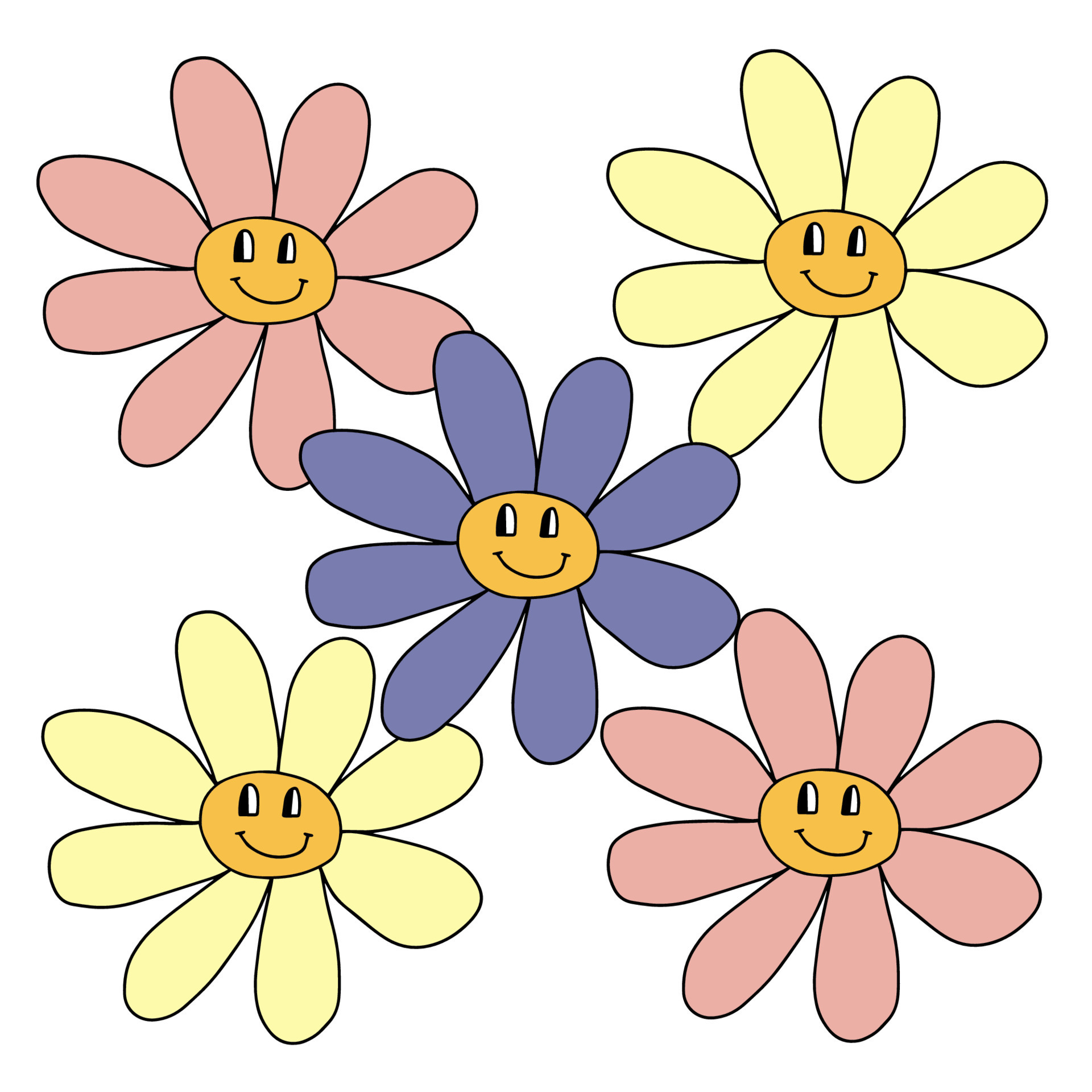 https://static.vecteezy.com/system/resources/previews/006/408/390/original/groovy-smiley-flower-hippie-positive-70s-retro-smiling-daisy-flower-print-vector.jpg