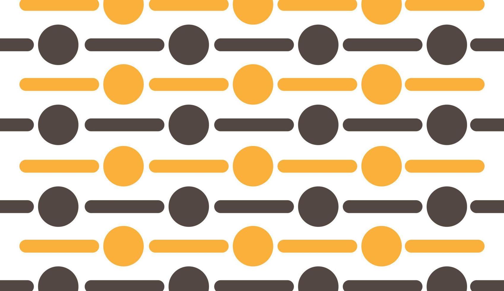 Seamless pattern with circle and rectangle motif vector