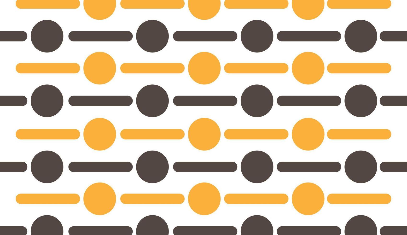 Seamless pattern with circle and rectangle motif vector