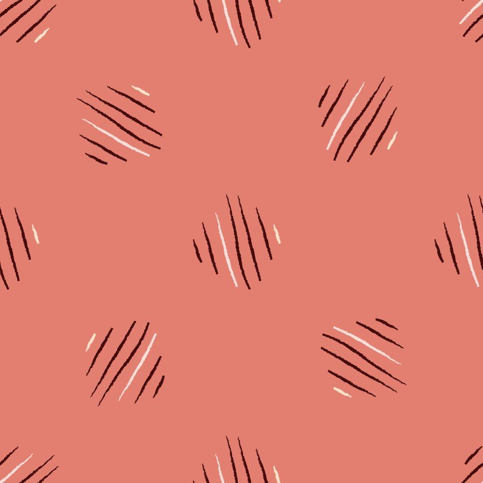 Scratches of seamless pattern. Hand drawn horror background. vector