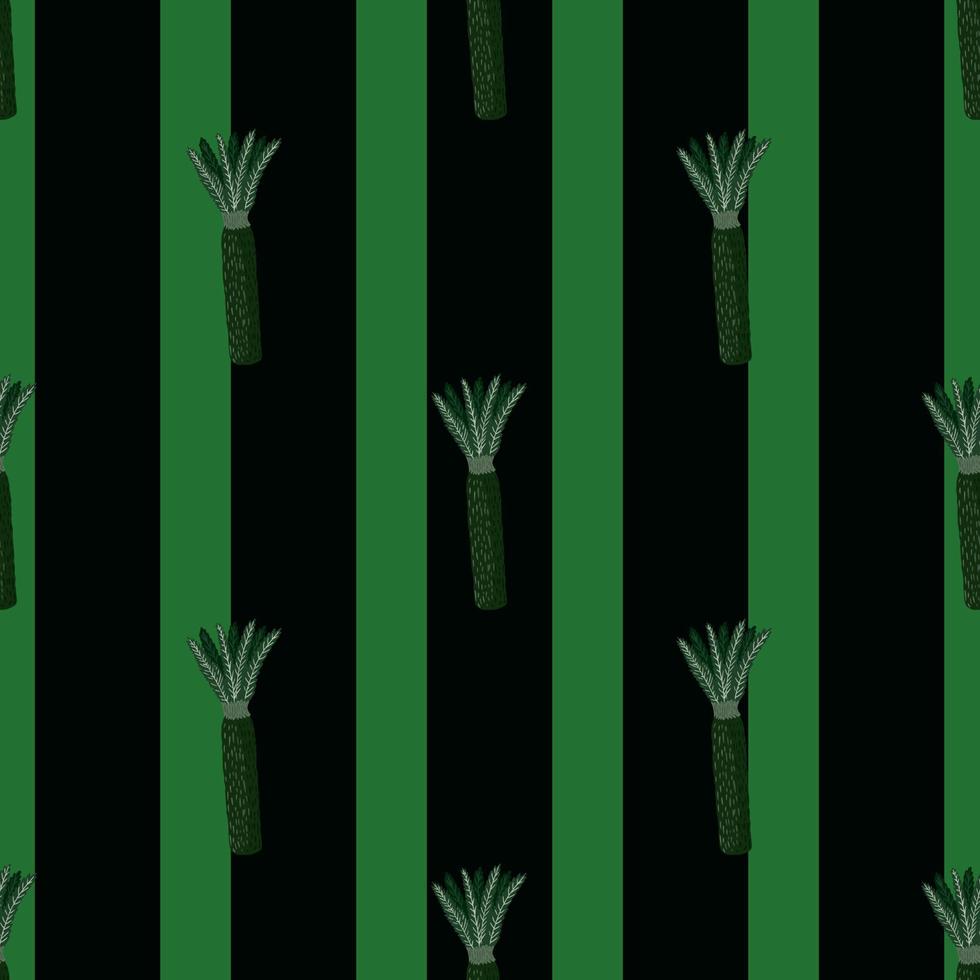 Palm tree seamless pattern. Background of tropical plant. vector