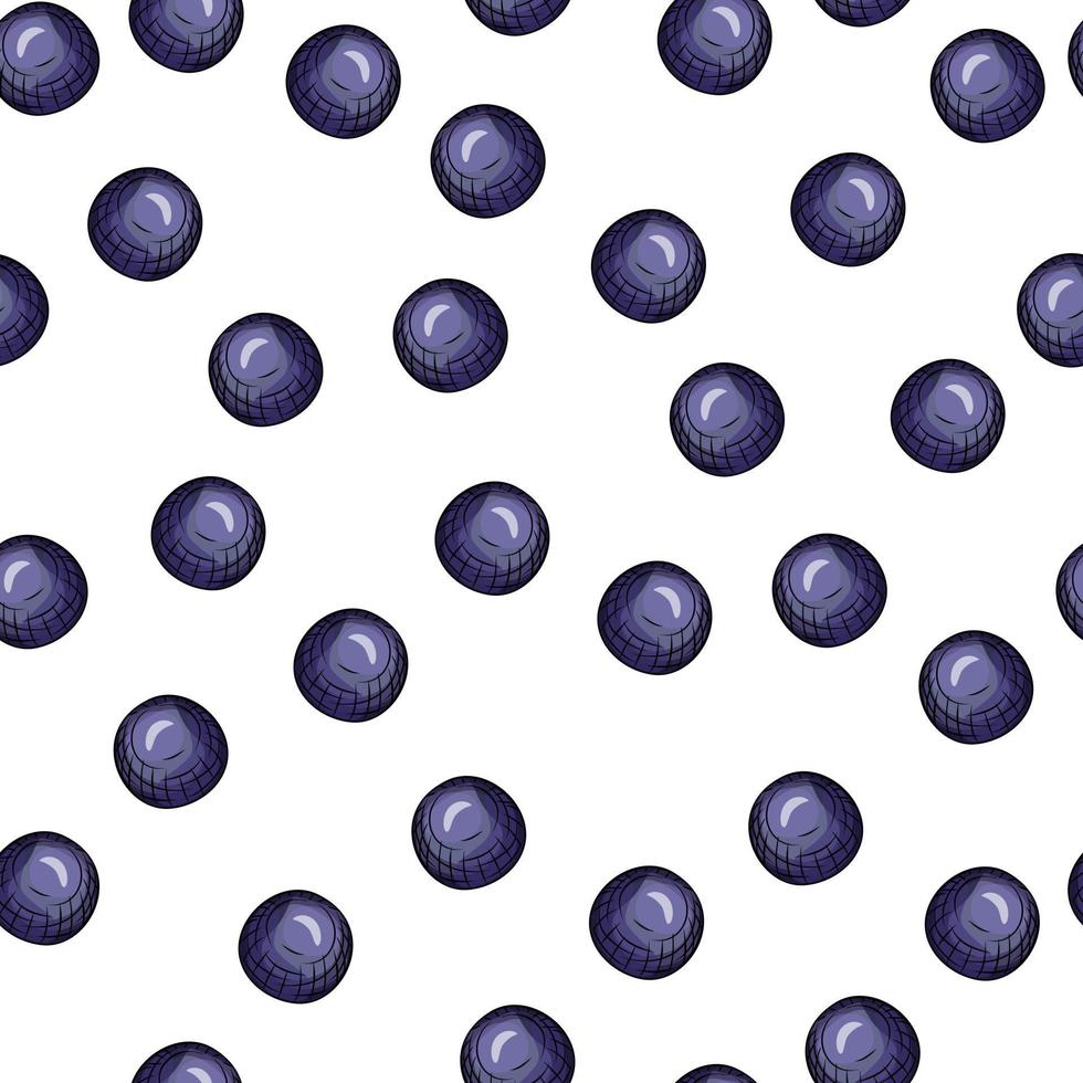 Glass balls seamless pattern. Decorative shapes background. vector