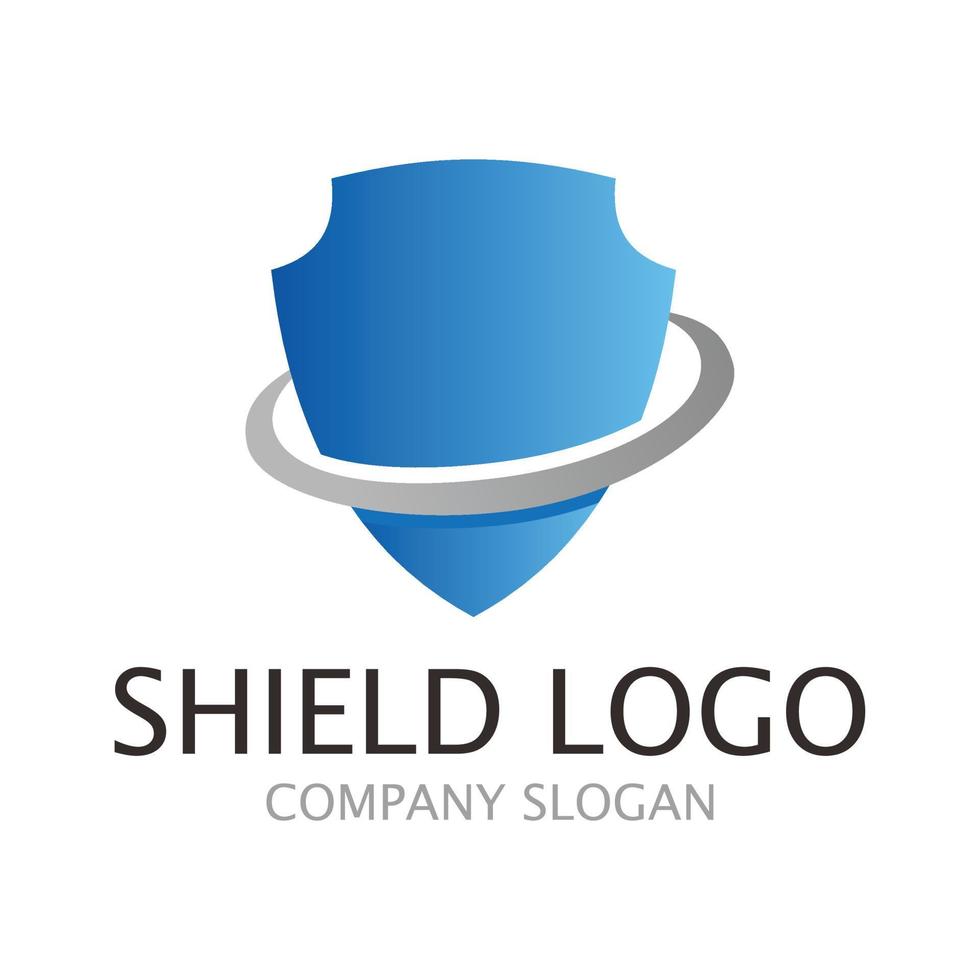 shield abstract vector logo template