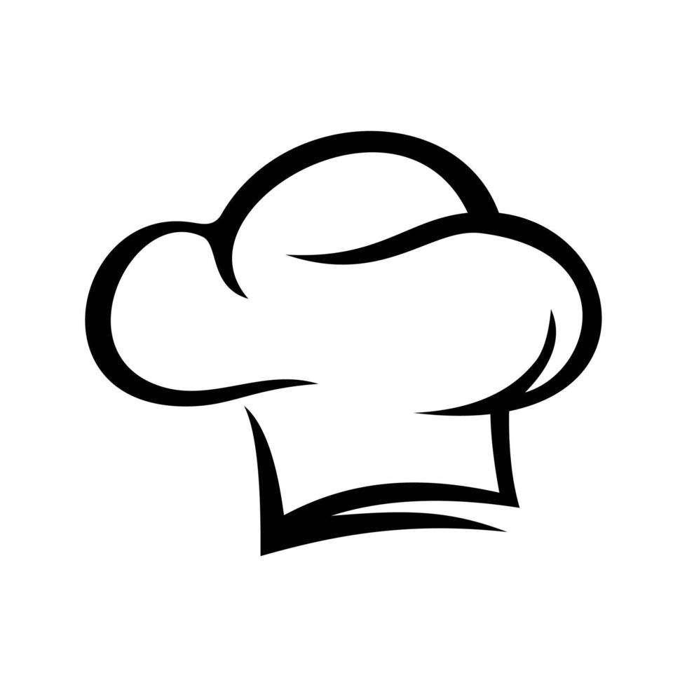 plantilla de logotipo de vector de sombrero de chef
