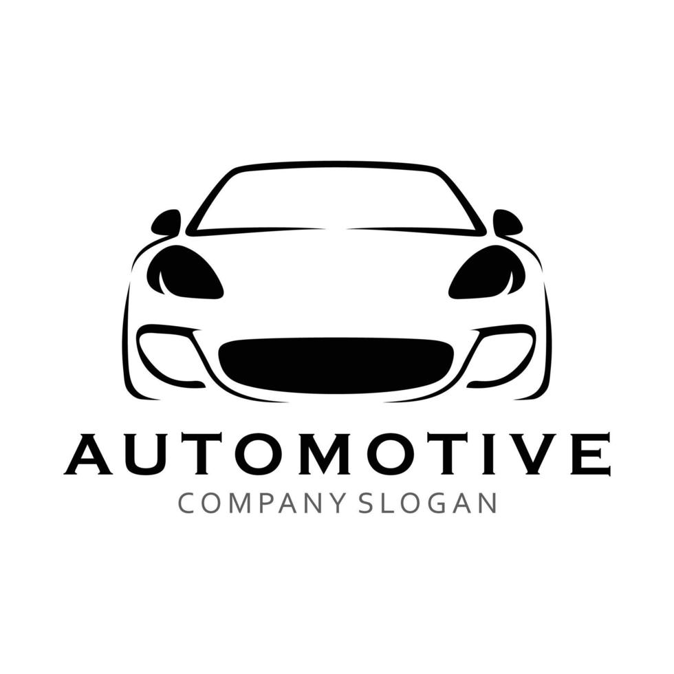 automotive vector logo template