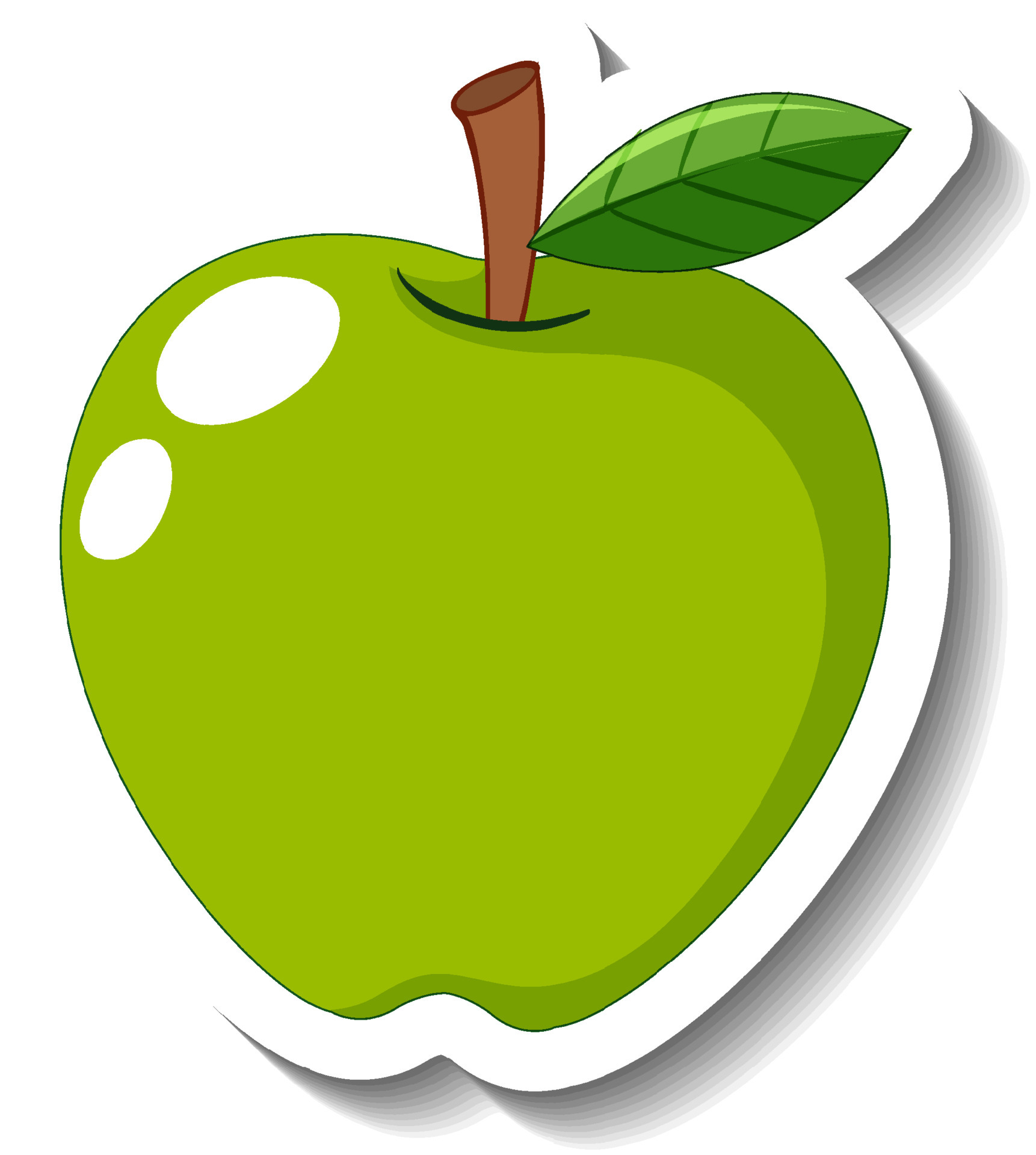 Green Apple Vectores, Iconos, Gráficos y Fondos para Descargar Gratis