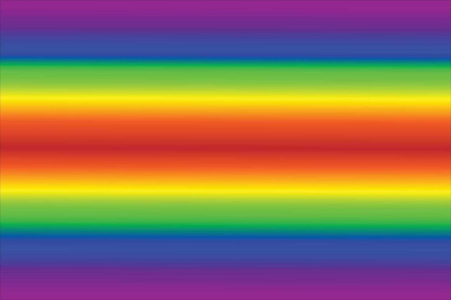 Rainbow color gradations vector