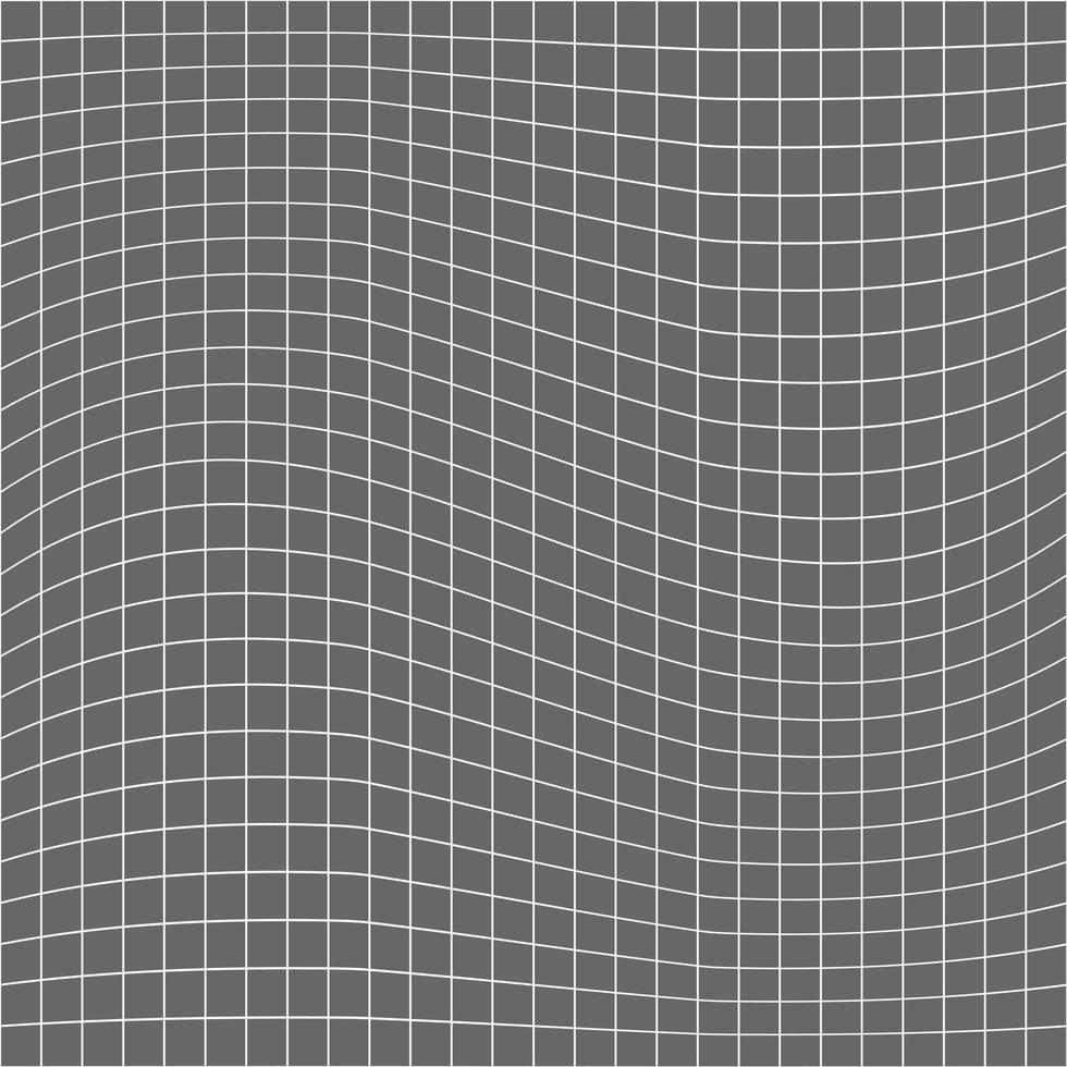 Cuadrícula en blanco y negro abstracto rayas geométricas sin patrón - ilustración vectorial vector