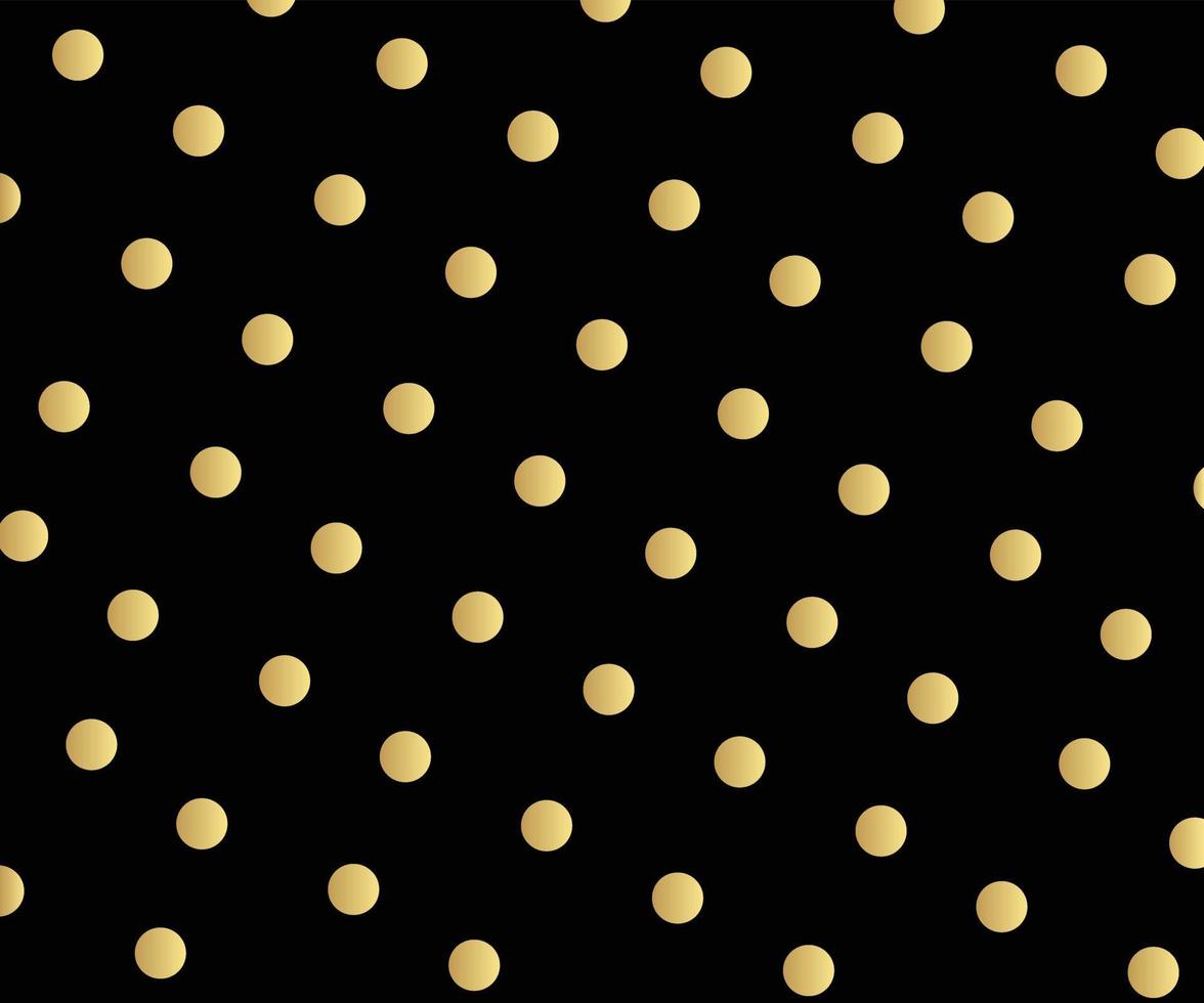 Patrón de lunares dorados, fondo de vacaciones de colores - fondo abstracto de vector