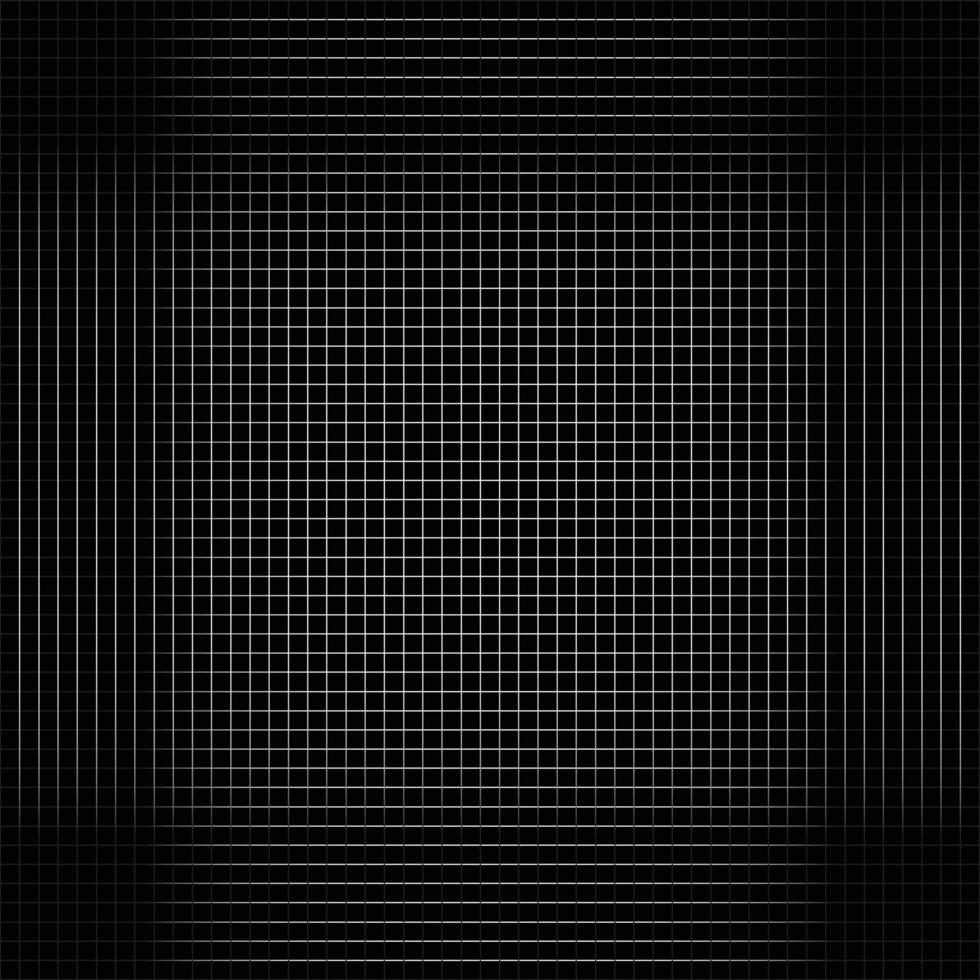 fondo negro abstracto con líneas diagonales. diseño de patrón de línea de vector degradado. gráfico monocromático.