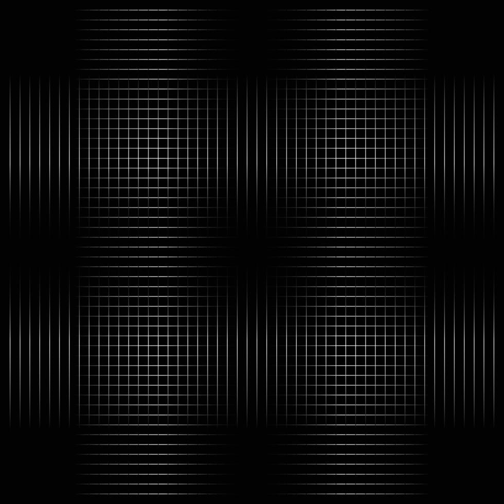 fondo negro abstracto con líneas diagonales. diseño de patrón de línea de vector degradado. gráfico monocromático.