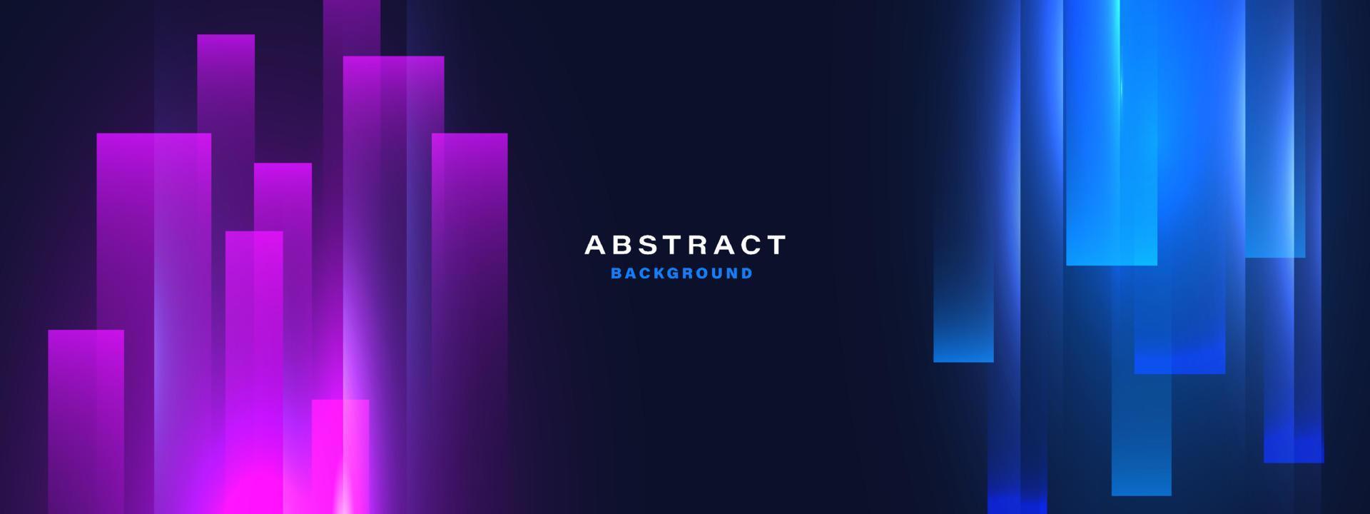 Abstract futuristic background with glowing light effect. vector