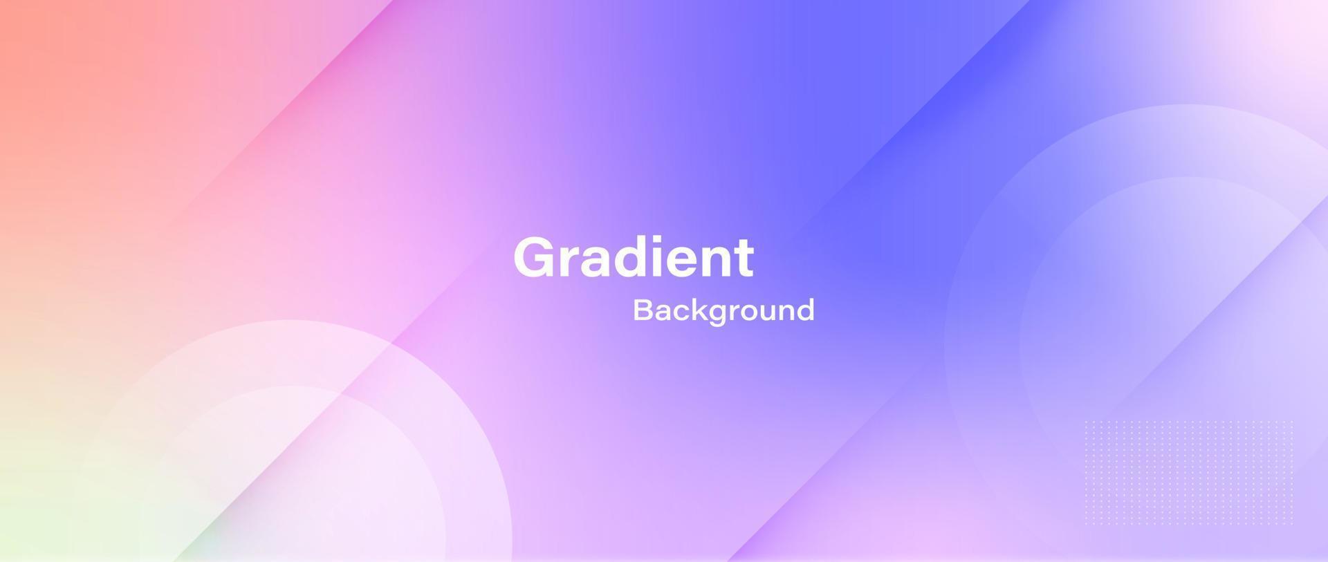 Abstract blurred color gradient background vector