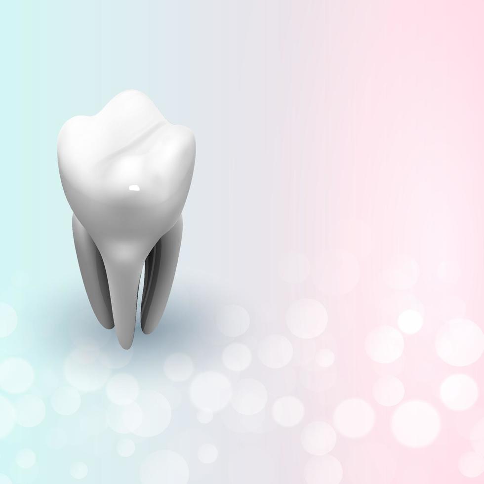 antecedentes médicos de cuidado dental de dientes vector
