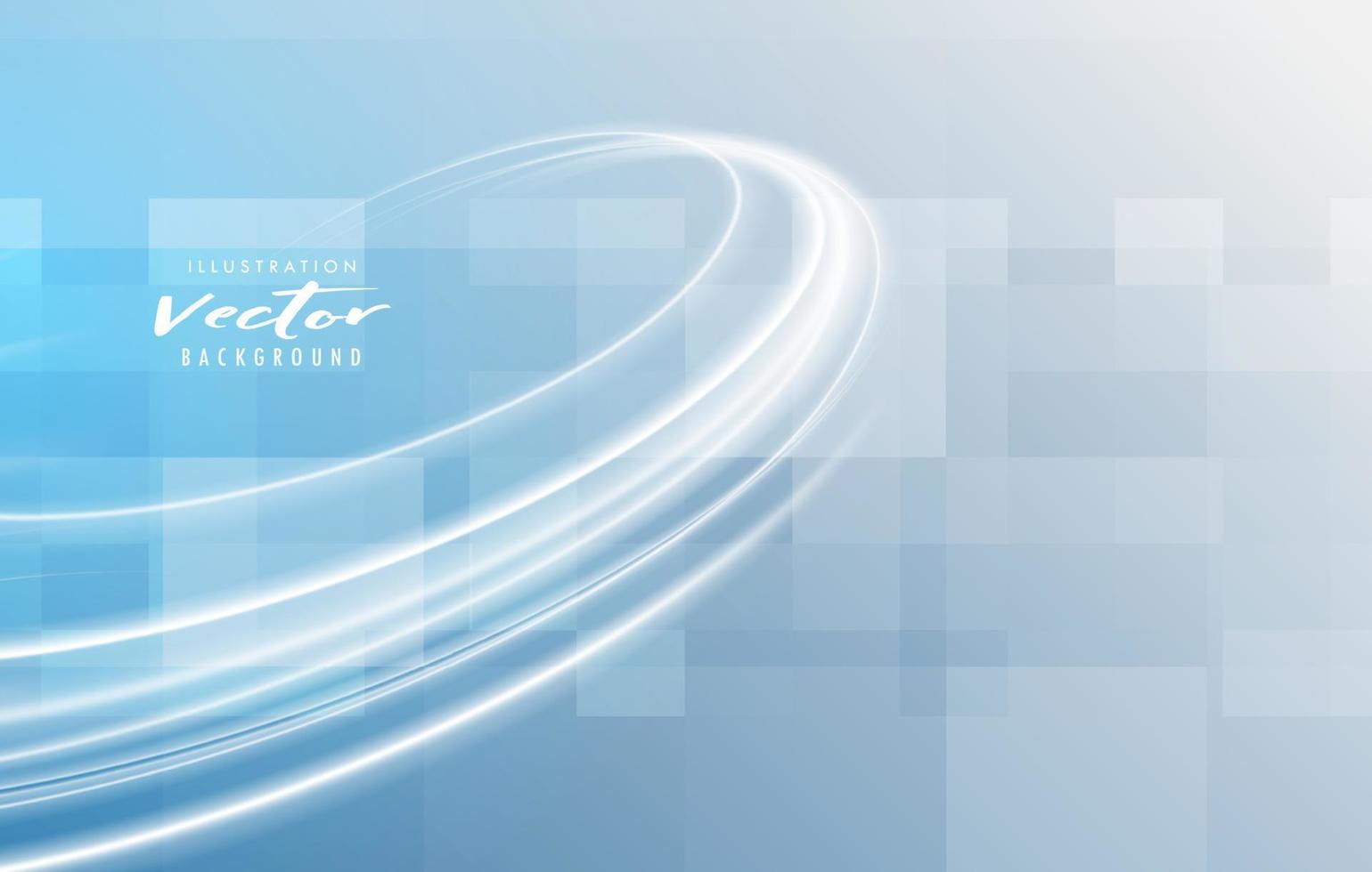 modern medical background with glowing lines vector
