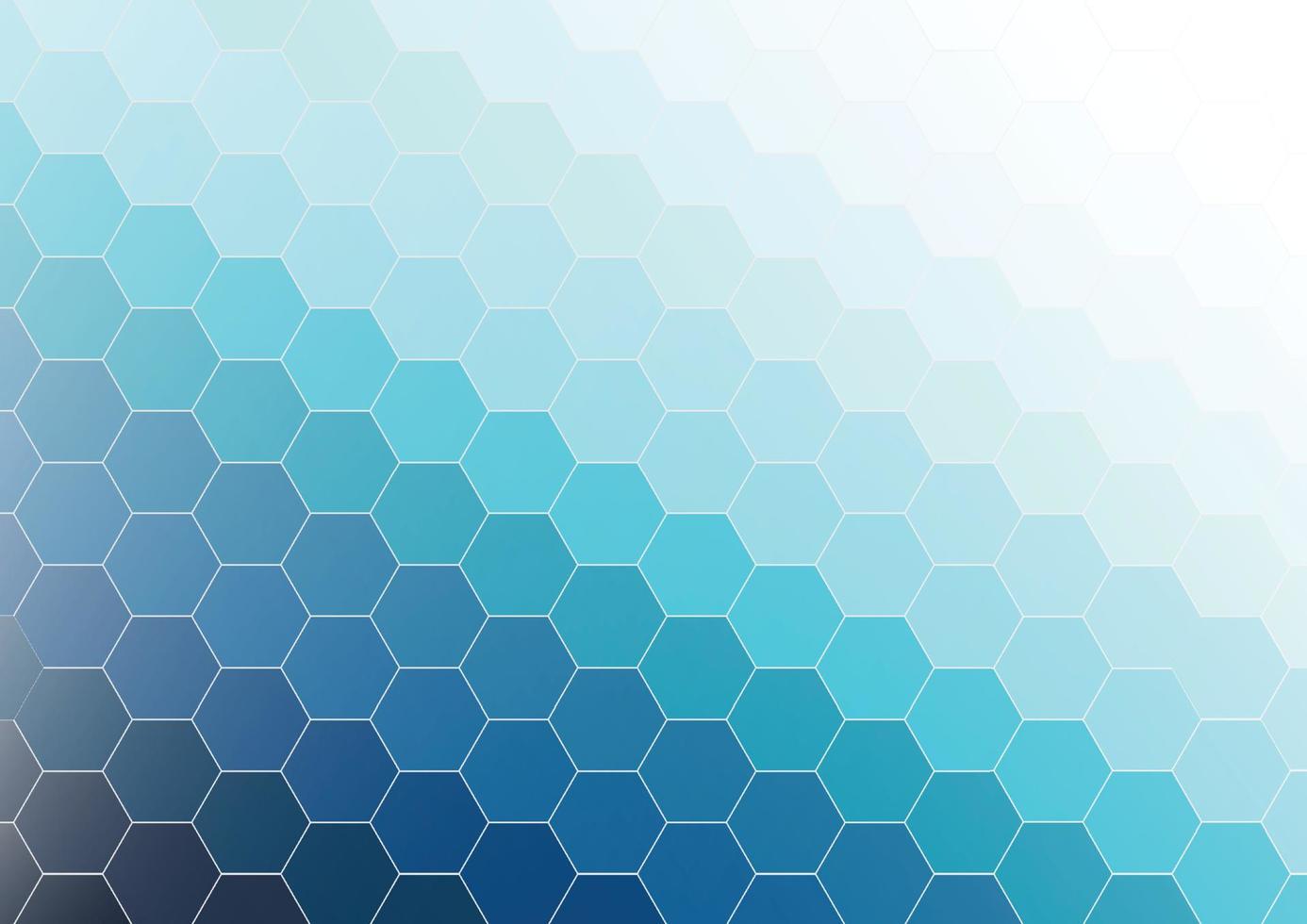 Vector of abstract hexagonal background. illustrator vector.