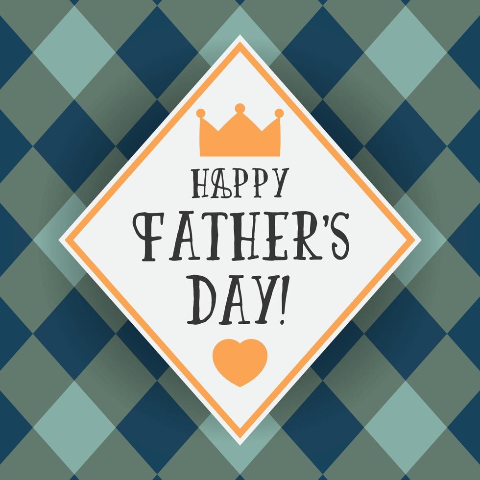Happy Father's Day vector
