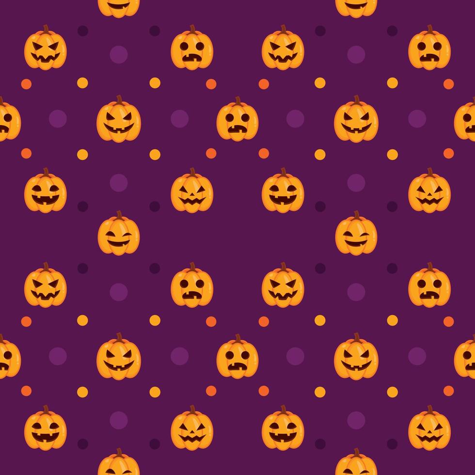 Seamless Halloween Pattern vector