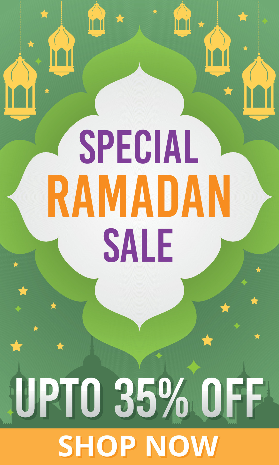 Ramadan Kareem Sale Banner Offer Flyer Poster Special Ramadan Sale Up To 35 Percent Off 
