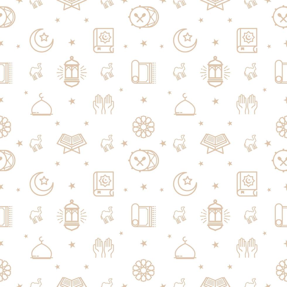 Ramadan Kareem Pattern vector