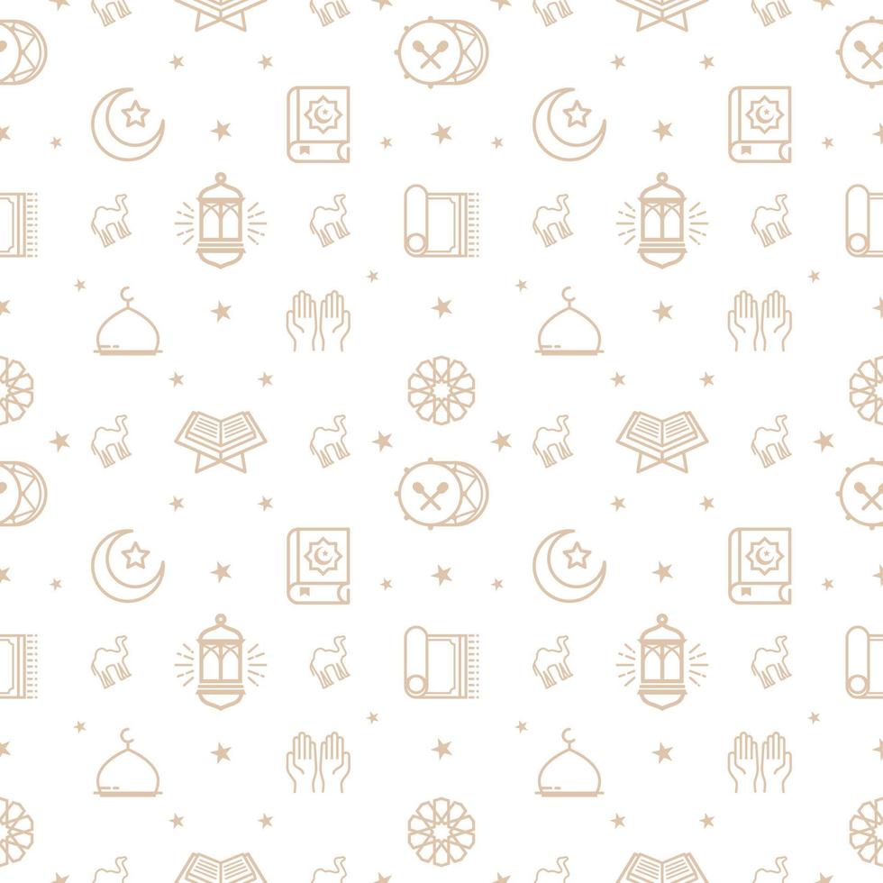 Ramadan Kareem Pattern vector