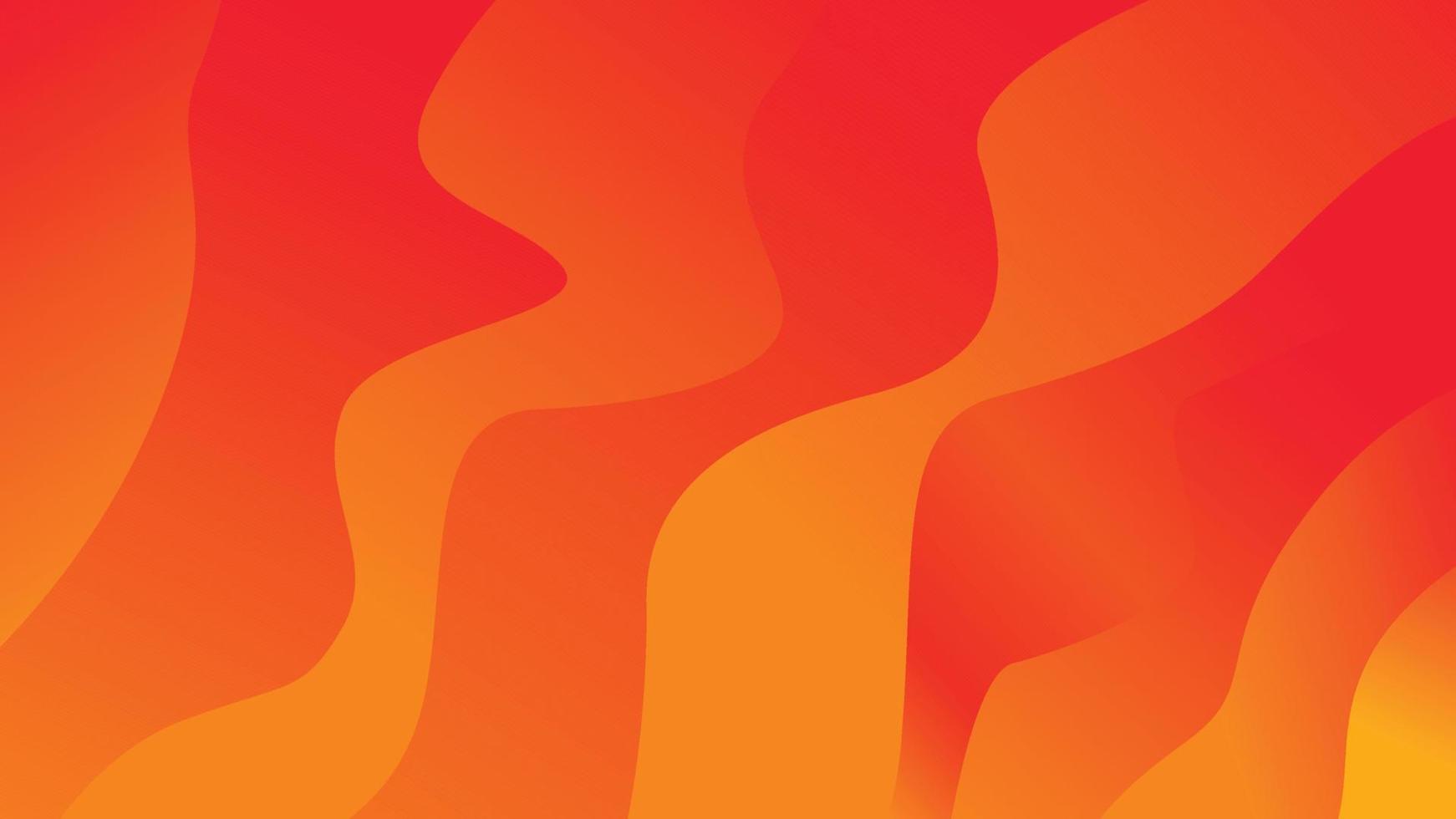 warm abstract background with waves vector