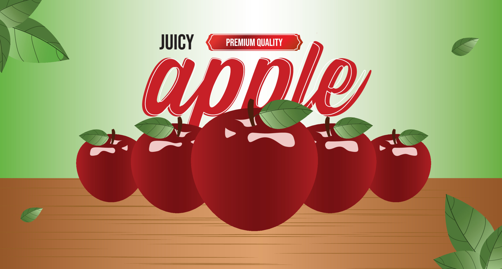 APPLE BANNER PREMIUM QUALITY DESIGN 6416528 Vector Art at Vecteezy