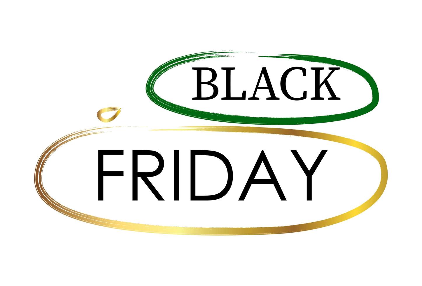 Abstract web banner, business card, BLACK FRIDAY template - Vector