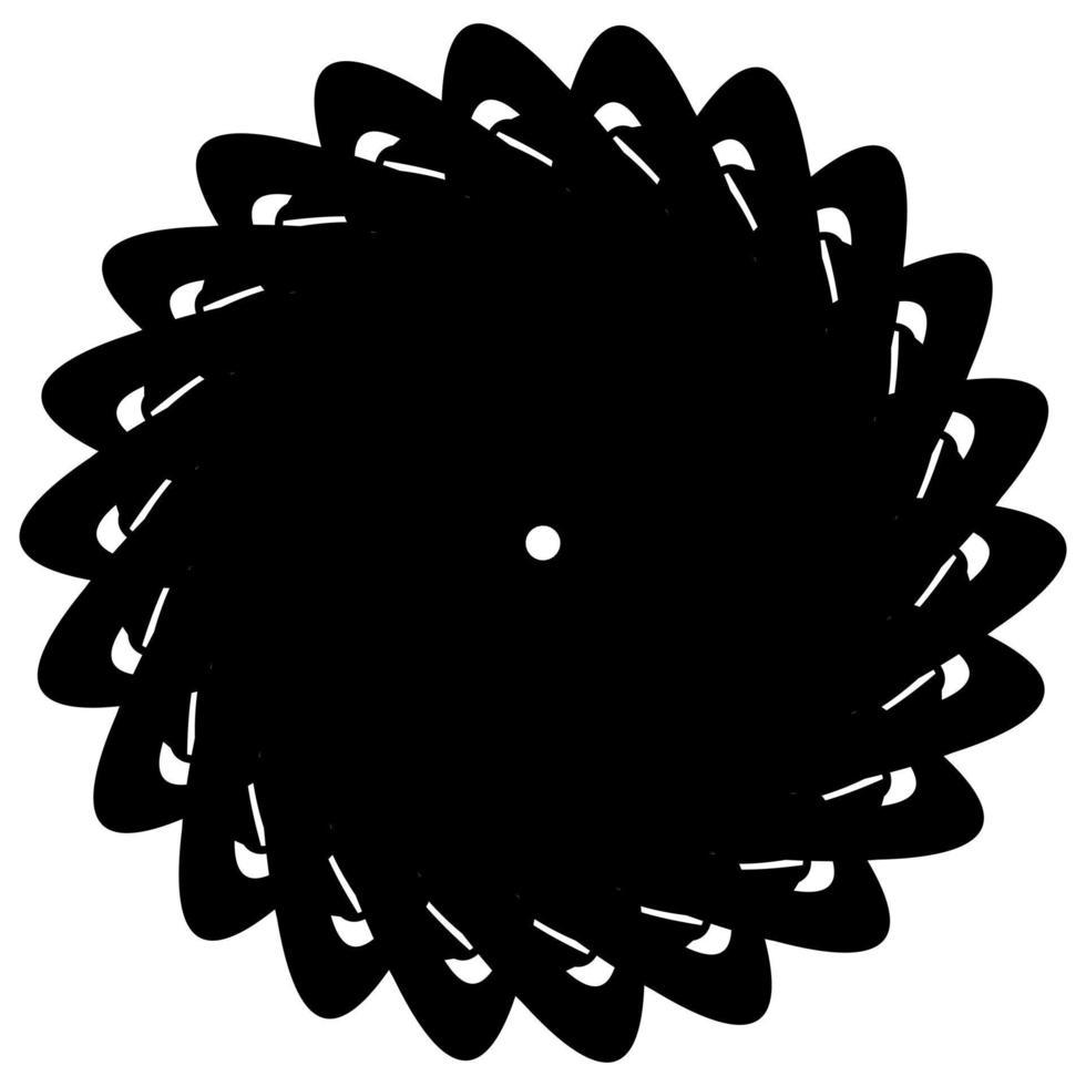 Abstract vector design in black color. Perfect for corporate, background, t-shirt,  and so on.