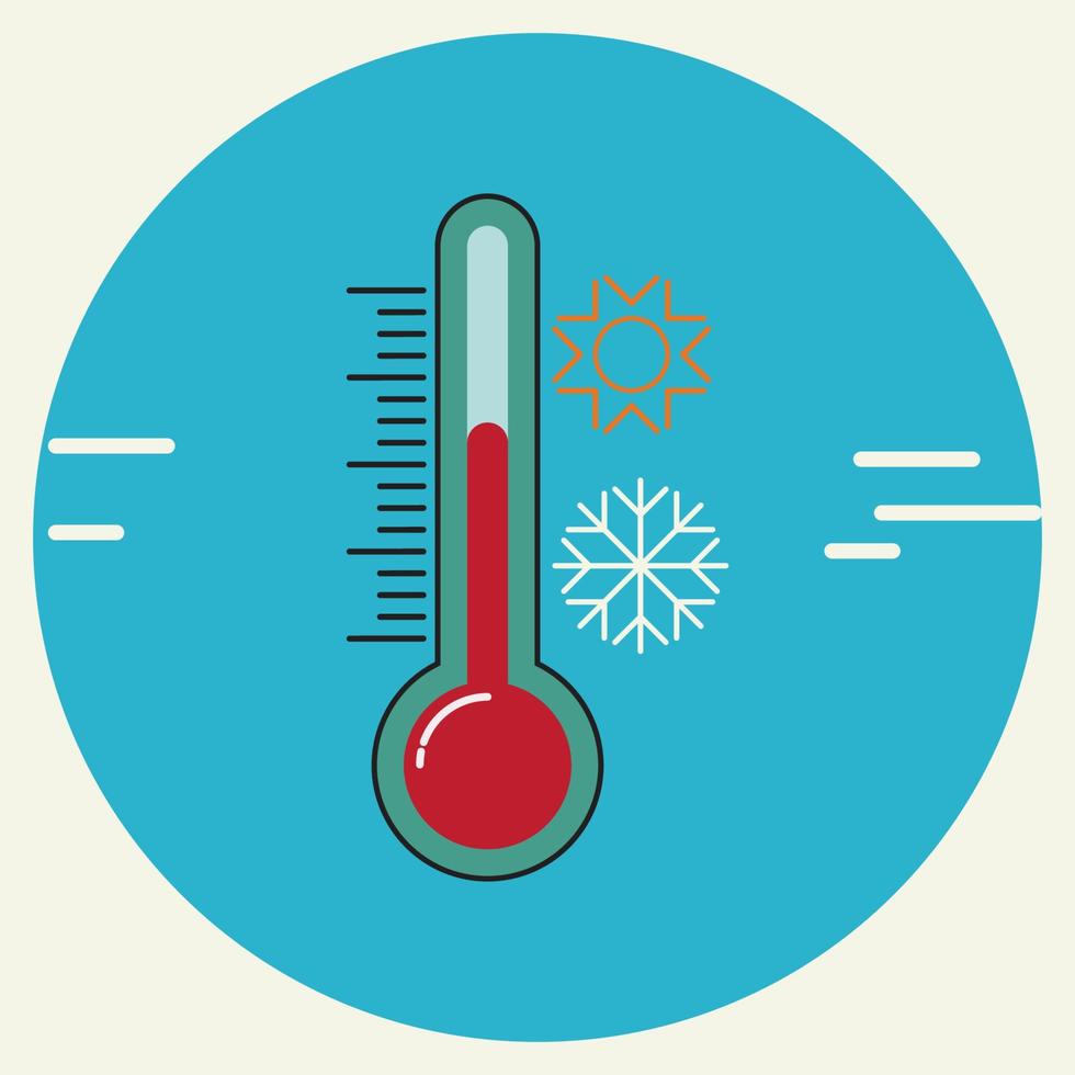 Thermometer icon design vector illustration