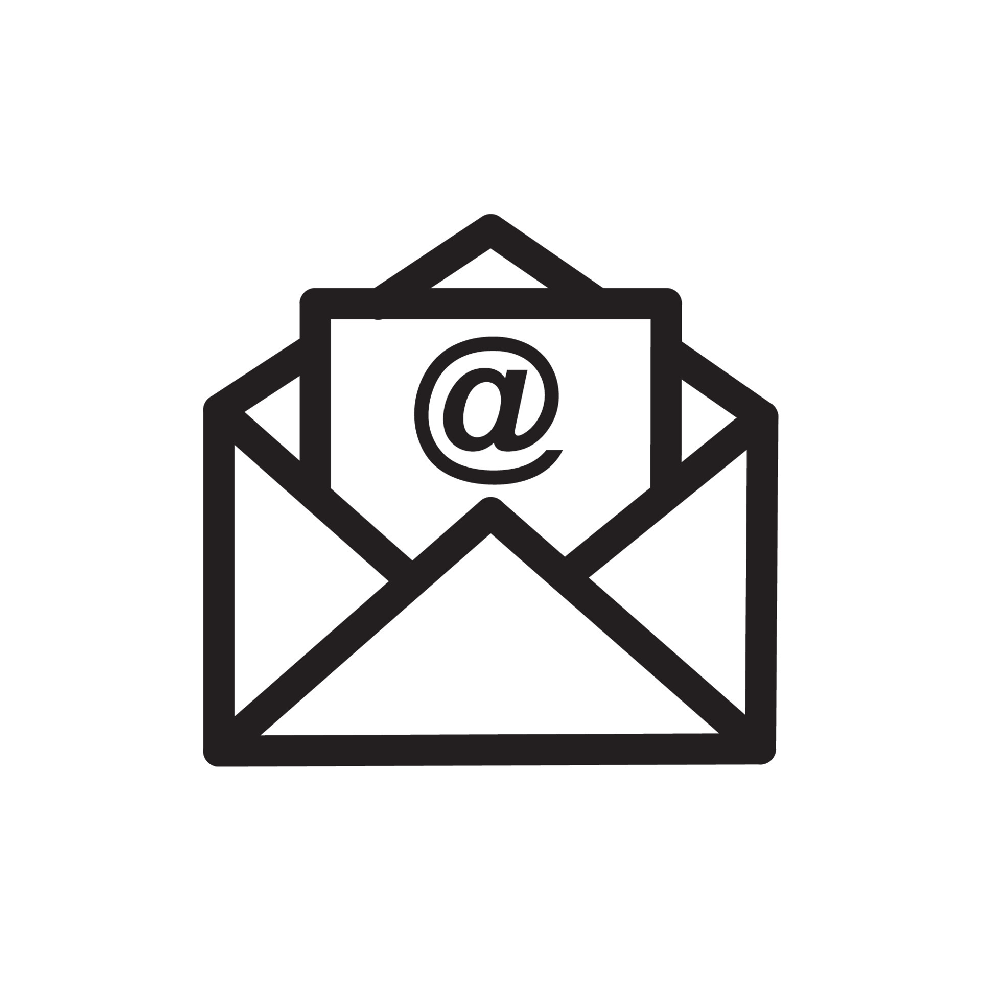 Open Email Icon Vector Art, Icons, and Graphics for Free ...