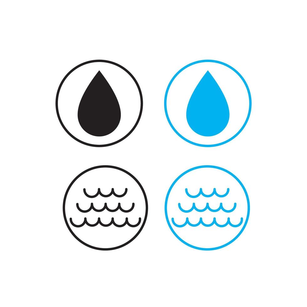icono de gota de agua. icono de gota de líquido. icono de contorno de gota de agua. signo de estilo lineal para concepto móvil y diseño web. gota de agua icono de vector de línea simple. símbolo, ilustración de logotipo.