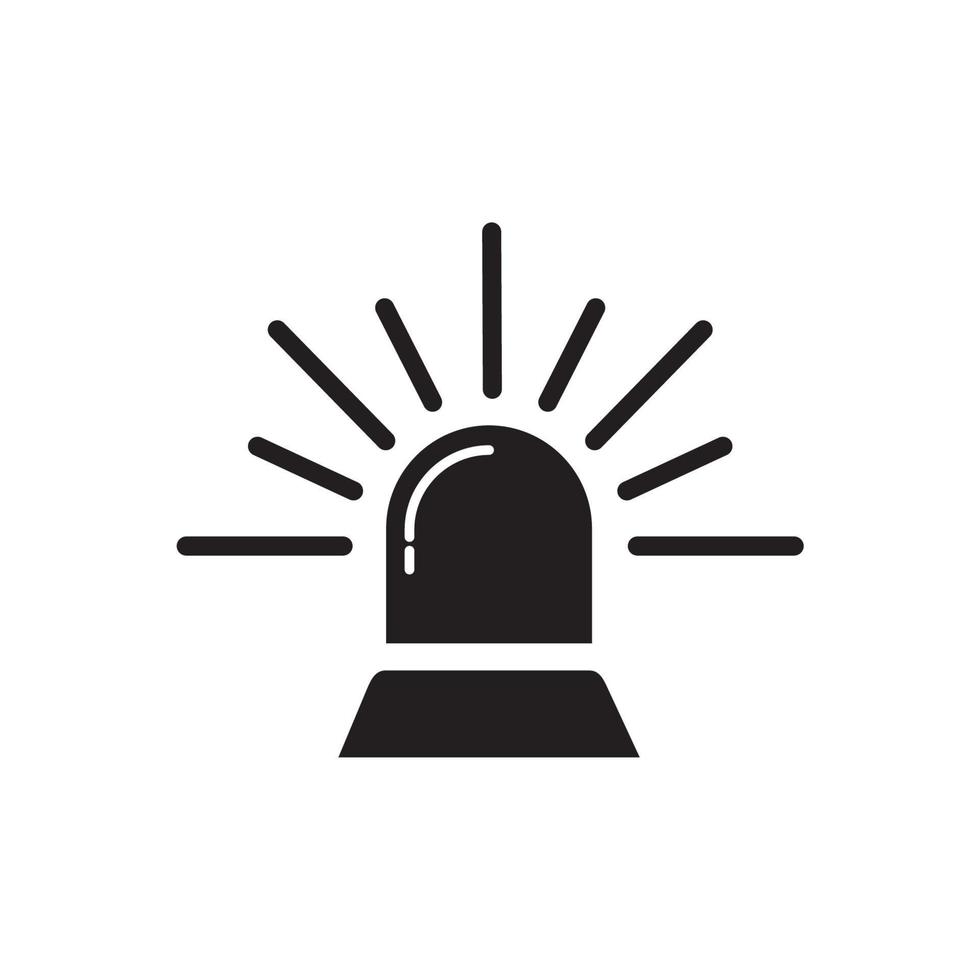 medical sirin icon design template. Trendy style, vector eps 10