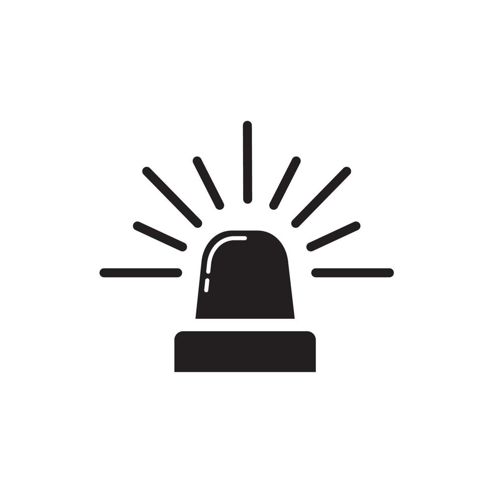 medical sirin icon design template. Trendy style, vector eps 10
