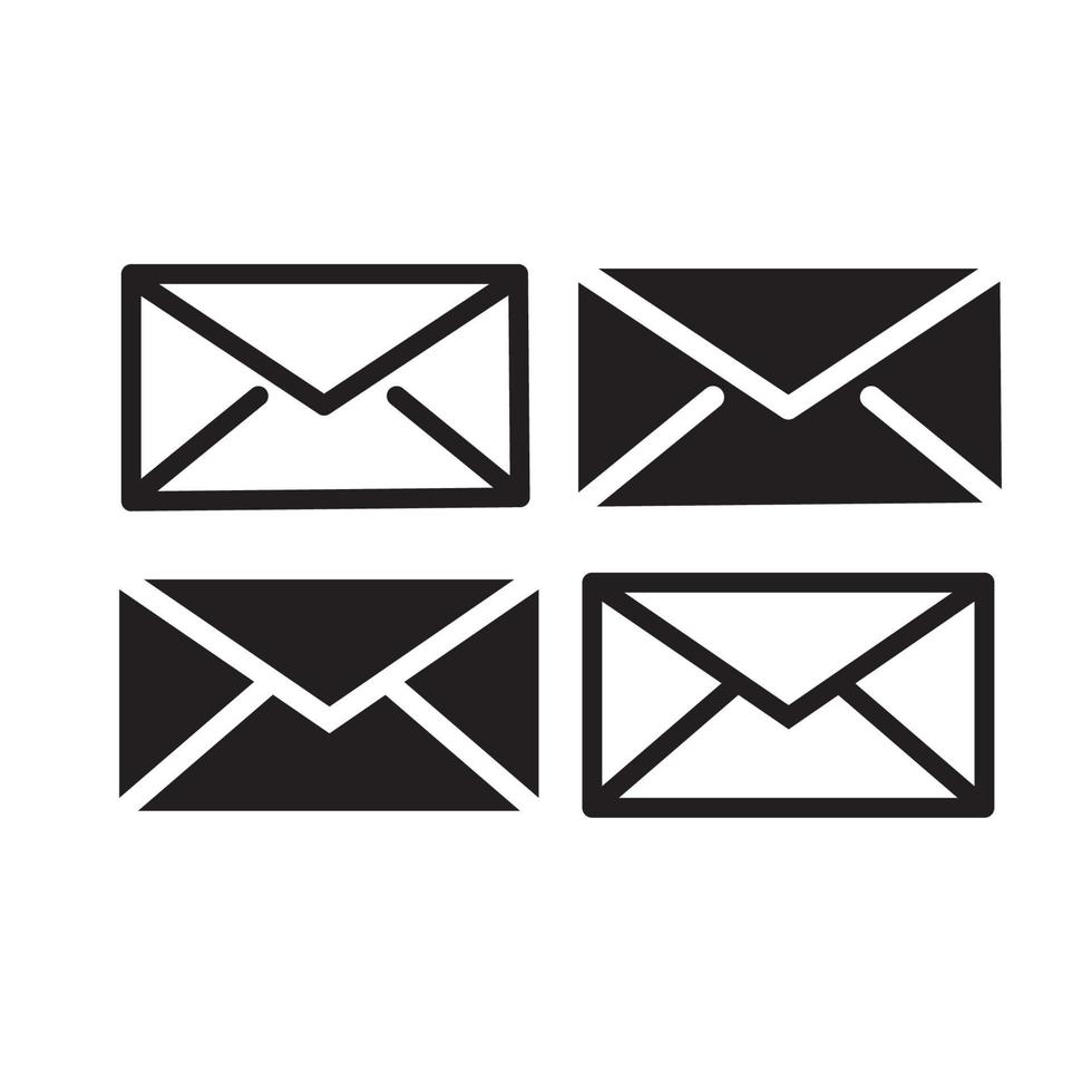 Outline email icon isolated on grey background. Open envelope pictogram. Line mail symbol for website design, mobile application, ui. Vector illustration. Eps10