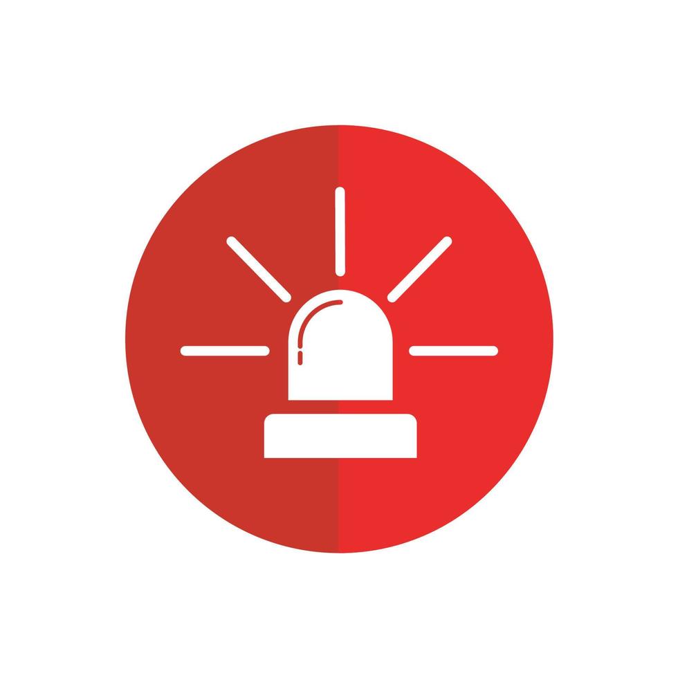 medical sirin icon design template. Trendy style, vector eps 10