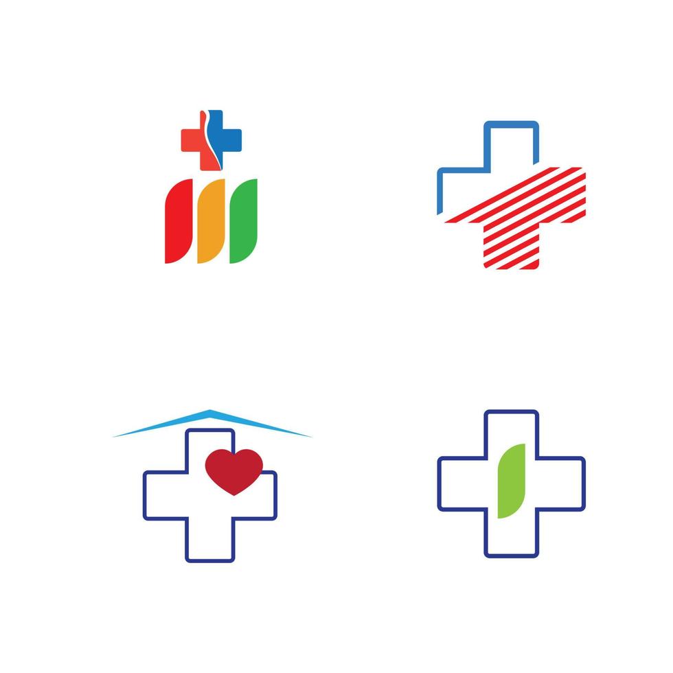 ilustración de logotipo médico vector