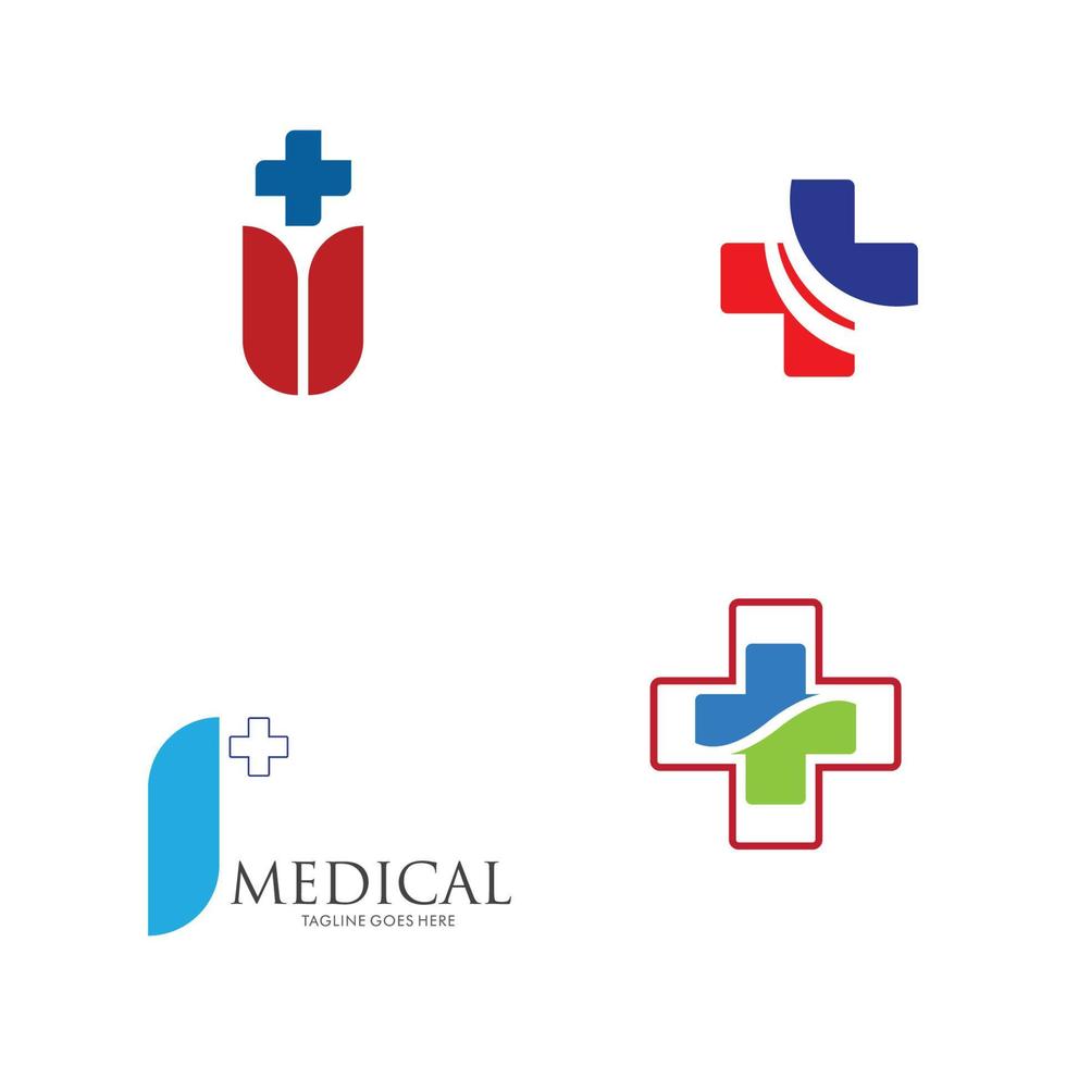 ilustración de logotipo médico vector