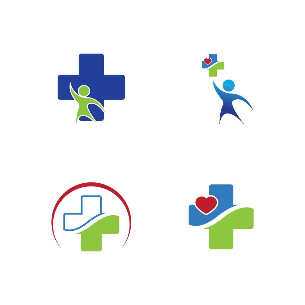 ilustración de logotipo médico vector