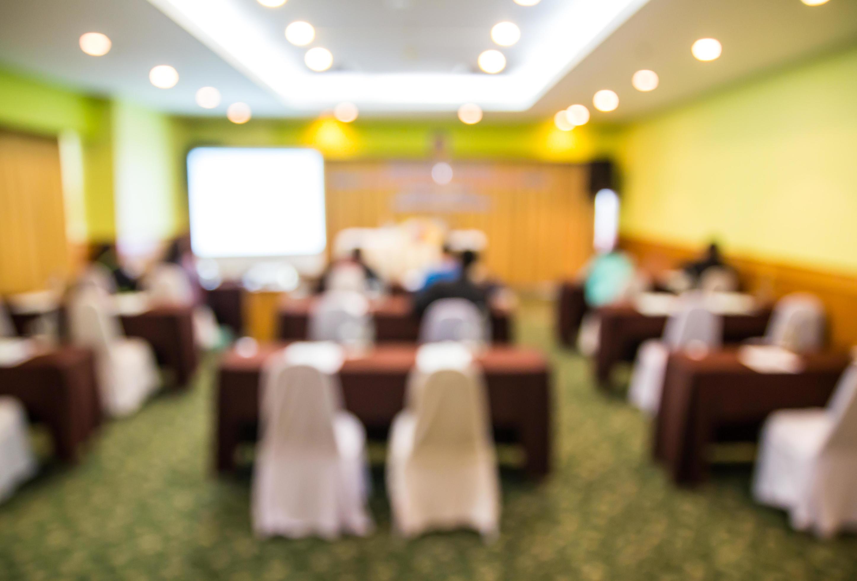 Blurred image of auditorium for background 6417915 Stock Photo at Vecteezy