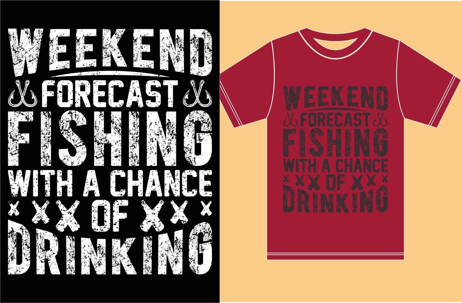 Fishing Lover T shirt Design. Typography Fishing T shirt. vector