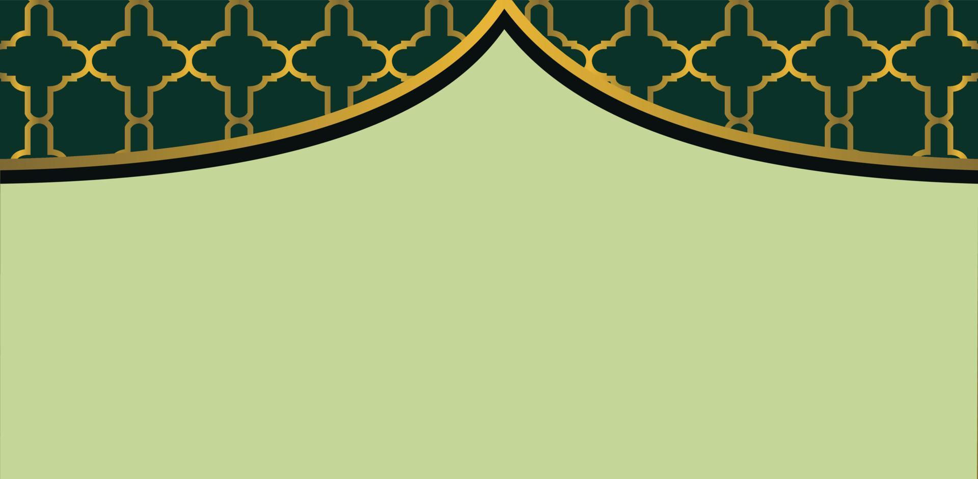 Islamic background design for ramadan Vector