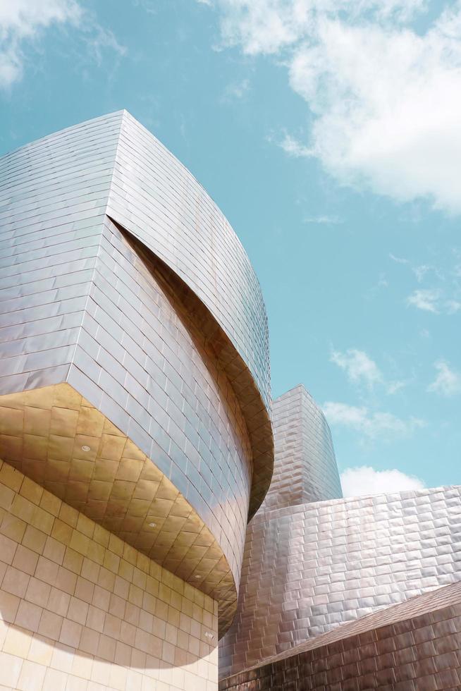 Bilbao, Bizkaia, Spain, 2022 - Guggenheim museum Bilbao architecture, travel destination photo