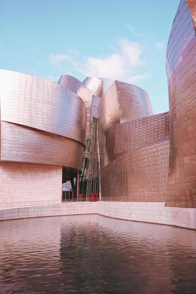 Bilbao, Bizkaia, Spain, 2022 - Guggenheim museum Bilbao architecture, travel destination photo