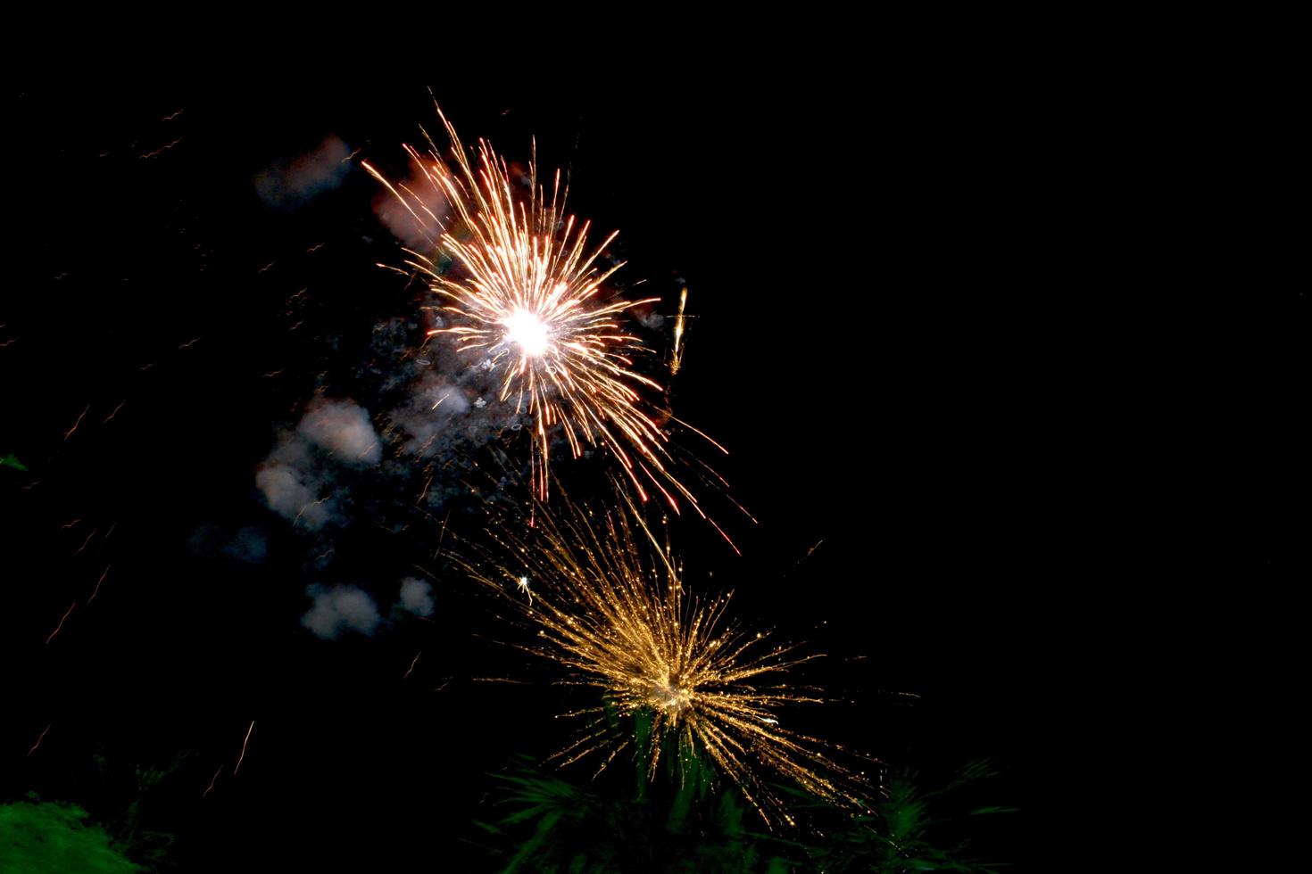 Fire Crackers in Wedding photo