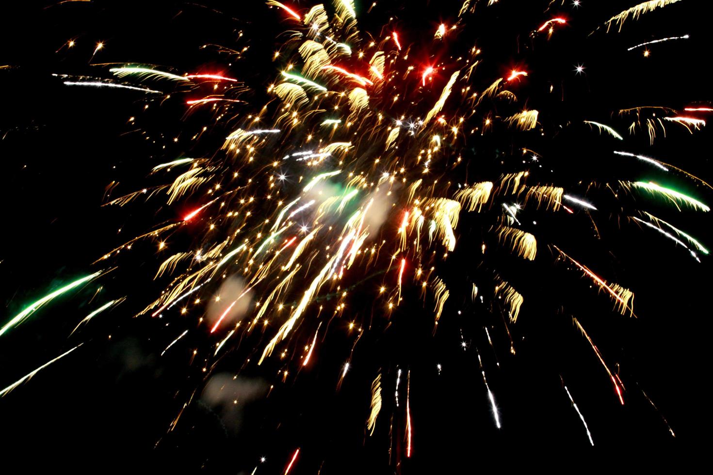 Fire Crackers in Wedding photo