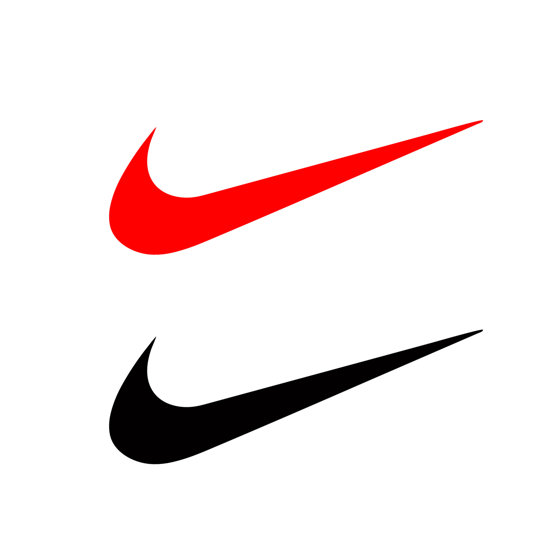 Nike logo icon vector on white background 6419195 Vector Art at Vecteezy